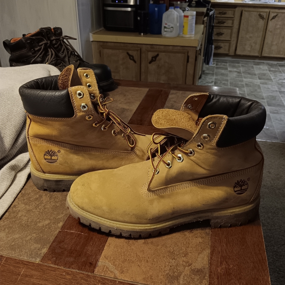 Timberland work boots